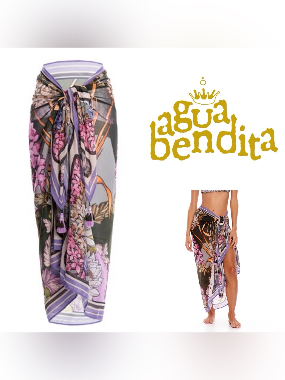 Agua Bendita Marine Suki Paréo